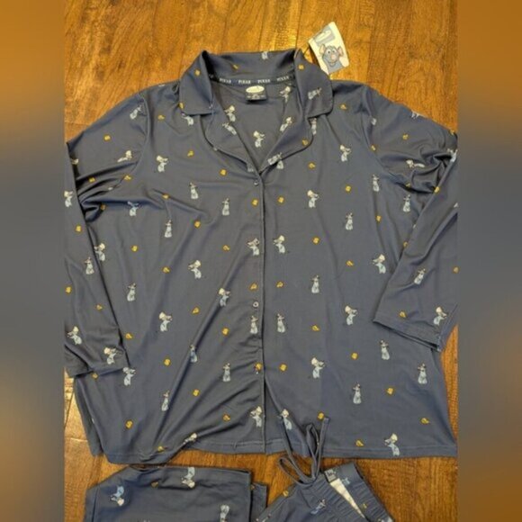 Disney Ratatouille Blue Women's Pajama Set XL NWT - Picture 10 of 10